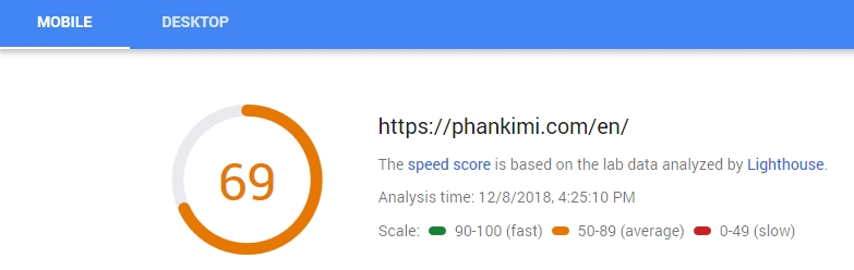 optimize mobile score google pagespeed insight tool inline css