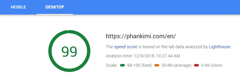 google pagespeed insight tool new version